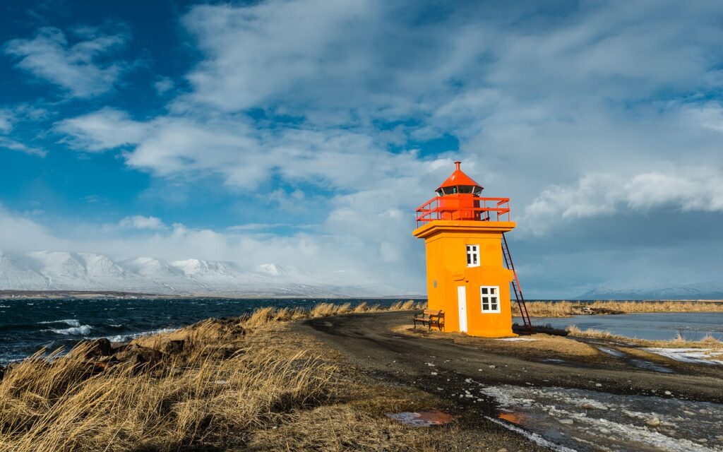 iceland-lighthouse-coast-landscape-clouds-wind-winter-stockpack-pixabay - Best Travel and Cruise New Zealand iceland, lighthouse, coast, landscape, clouds, wind, nature, winter