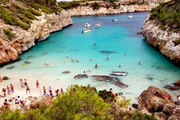 Caló des Moro in Mallorca, Spain