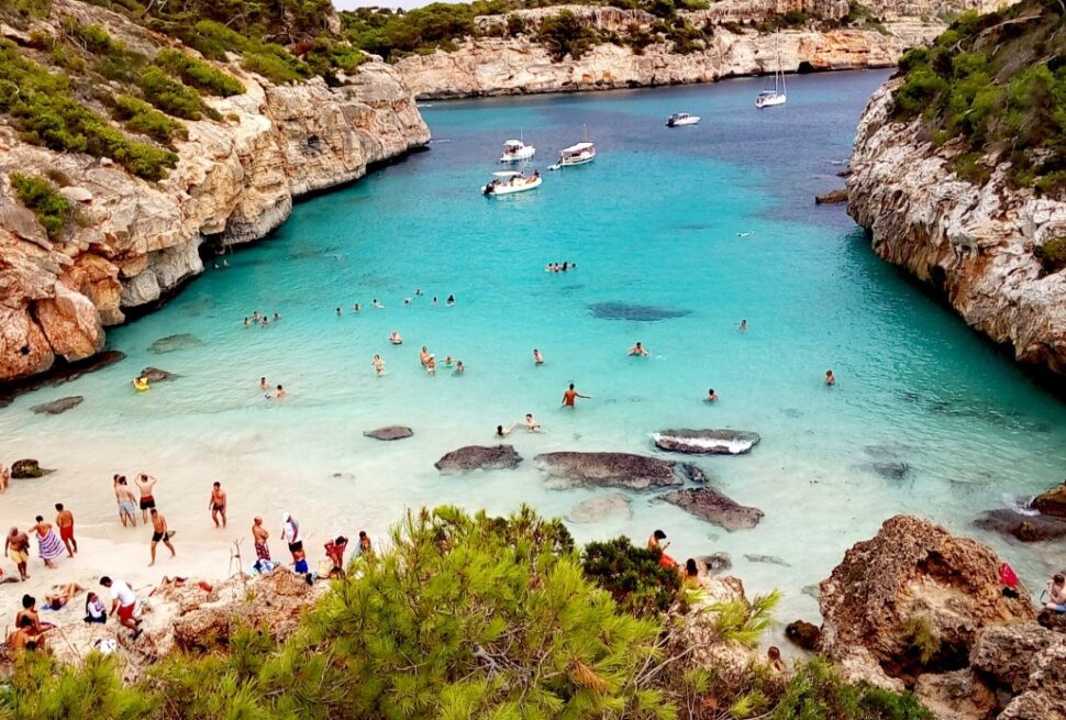 Caló des Moro in Mallorca, Spain
