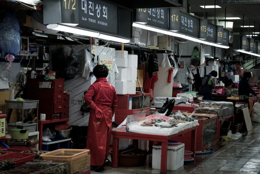 3. Jagalchi Fish Market — Busan, South Korea - Best Travel and Cruise New Zealand 3. Jagalchi Fish Market — Busan, South Korea