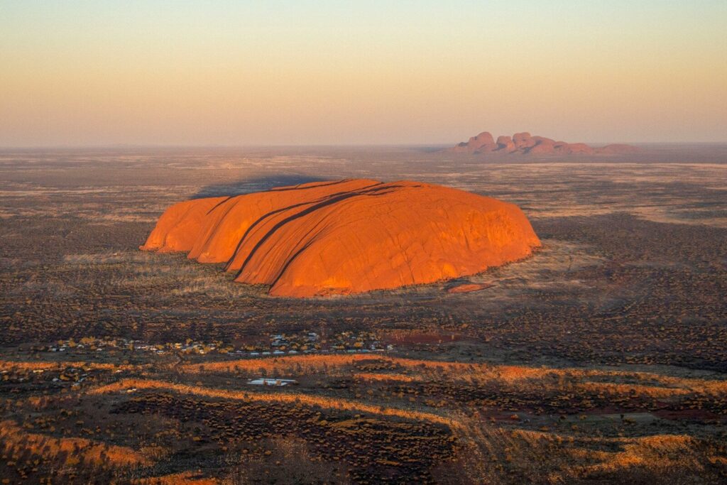 Photo by Wietse Jongsma - Best Travel and Cruise New Zealand Uluru at sunset in australia